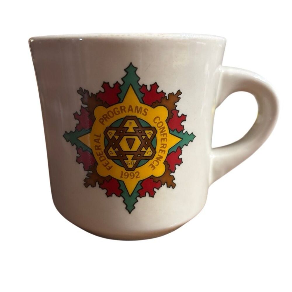Vintage 1992 PAFPC Federal Programs Conference Mug - PA Education History